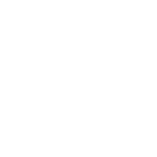 Icône de feuille blanche minimaliste sur fond noir, symbole de nature, écologie et développement durable.
